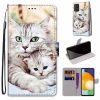 Knížkové pouzdro Trendy Cross case Listy – Samsung Galaxy A53 5G | Levné Kryty | Levné Kryty | Levné Kryty