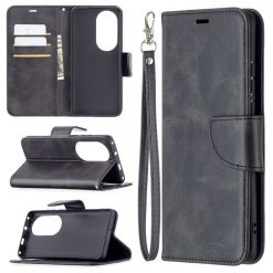 Peněženkové pouzdro Retro Lambskin černé – Huawei P50 Pro | Levné Kryty | Levné Kryty | Levné Kryty