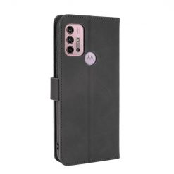 Peněženkové pouzdro Solid černé – Motorola Moto G10 / G30 | Levné Kryty | Levné Kryty | Levné Kryty