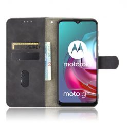 Peněženkové pouzdro Solid černé – Motorola Moto G10 / G30 | Levné Kryty | Levné Kryty | Levné Kryty