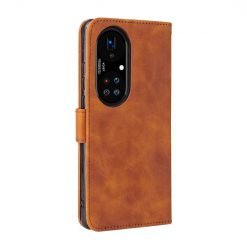 Alternative view of Peněženkové pouzdro Solid hnědé – Huawei P50 Pro