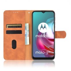 Peněženkové pouzdro Solid hnědé – Motorola Moto G10 / G30 | Levné Kryty | Levné Kryty | Levné Kryty