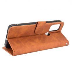 Peněženkové pouzdro Solid hnědé – Motorola Moto G10 / G30 | Levné Kryty | Levné Kryty | Levné Kryty