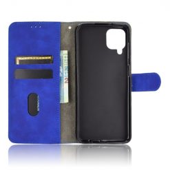 Peněženkové pouzdro Solid modré – Samsung Galaxy A12 / M12 | Levné Kryty | Levné Kryty | Levné Kryty