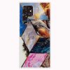 Zadní kryt Abstract Pattern Černo-bílý mramor – Samsung Galaxy S22 Ultra | Levné Kryty | Levné Kryty | Levné Kryty
