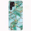 Zadní kryt Abstract Pattern Růžová a zelená – Samsung Galaxy S22 Ultra | Levné Kryty | Levné Kryty | Levné Kryty