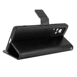 Knížkové pouzdro Shockproof Horse Texture černé – Vivo X60 Pro | Levné Kryty | Levné Kryty | Levné Kryty