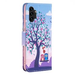 Alternative view of Knížkové pouzdro Trendy Colored case Sovy – Samsung Galaxy A13 (4G)