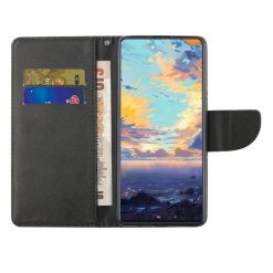 Knížkové pouzdro Trendy Cross case Černá a bílá kočka – Samsung Galaxy A13 (4G) | Levné Kryty | Levné Kryty | Levné Kryty
