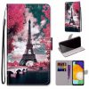 Knížkové pouzdro Trendy Cross case Noční vlk – Samsung Galaxy A13 (4G) | Levné Kryty | Levné Kryty | Levné Kryty