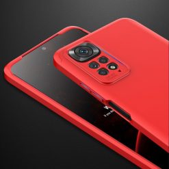 Ochranný kryt 360 Protection červený – Xiaomi Redmi Note 11 (4G) / Note 11S | Levné Kryty | Levné Kryty | Levné Kryty