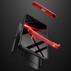 Ochranný kryt 360 Protection černo-červený – Xiaomi Redmi Note 11 (4G) / Note 11S | Levné Kryty | Levné Kryty | Levné Kryty
