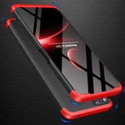 Ochranný kryt 360 Protection černo-červený – Xiaomi Redmi Note 11 (4G) / Note 11S | Levné Kryty | Levné Kryty | Levné Kryty