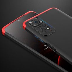 Ochranný kryt 360 Protection černo-červený – Xiaomi Redmi Note 11 (4G) / Note 11S | Levné Kryty | Levné Kryty | Levné Kryty