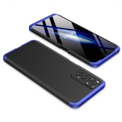 Ochranný kryt 360 Protection černo-modrý – Xiaomi Redmi Note 11 (4G) / Note 11S | Levné Kryty | Levné Kryty | Levné Kryty