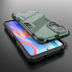 Odolný Kryt Punk armor case zelený – Xiaomi Redmi Note 11 (4G) / Note 11S | Levné Kryty | Levné Kryty | Levné Kryty