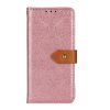 Peněženkové pouzdro Denim Texture světlohnědé – Xiaomi Redmi Note 11s / Note 11 4G | Levné Kryty | Levné Kryty | Levné Kryty