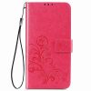 Peněženkové pouzdro Embossing Pattern Slunečnice šedé – Samsung Galaxy A12 / M12 | Levné Kryty | Levné Kryty | Levné Kryty
