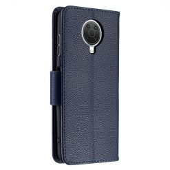Peněženkové pouzdro Fancy Litchi modré – Nokia G10 / G20 | Levné Kryty | Levné Kryty | Levné Kryty