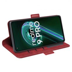 Peněženkové pouzdro Magnetic fresh case červené – Realme 9 5G / 9 Pro | Levné Kryty | Levné Kryty | Levné Kryty