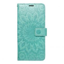 Peněženkové pouzdro Mezzo mandala zelené – Samsung Galaxy A33 5G | Levné Kryty | Levné Kryty | Levné Kryty