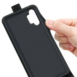 Vyklápěcí pouzdro Vertical flip case černé – Samsung Galaxy A13 (4G) | Levné Kryty | Levné Kryty | Levné Kryty