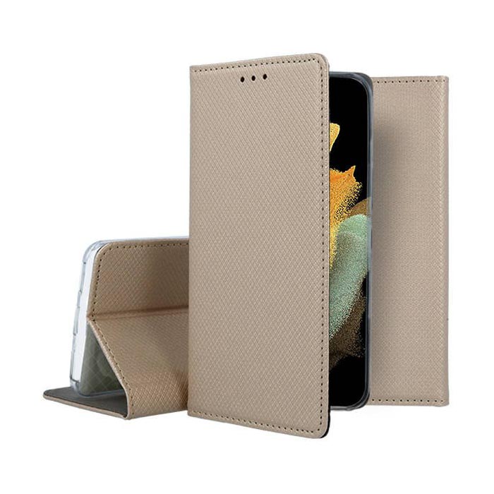 Knížkové pouzdro Smart Case Book zlaté – Xiaomi Redmi Note 11 Pro