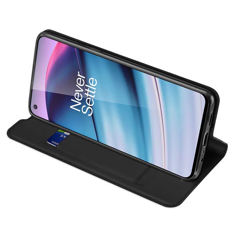 Peněženkové pouzdro Dux Ducis Skin Pro černé – OnePlus Nord CE 5G | Levné Kryty | Levné Kryty | Levné Kryty