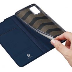 Peněženkové pouzdro Dux Ducis Skin Pro modré – Samsung Galaxy A53 5G | Levné Kryty | Levné Kryty | Levné Kryty