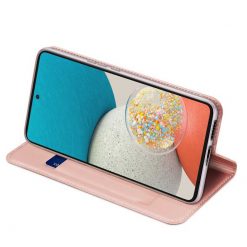 Peněženkové pouzdro Dux Ducis Skin Pro růžové – Samsung Galaxy A53 5G | Levné Kryty | Levné Kryty | Levné Kryty