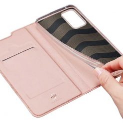 Peněženkové pouzdro Dux Ducis Skin Pro růžové – Samsung Galaxy A53 5G | Levné Kryty | Levné Kryty | Levné Kryty