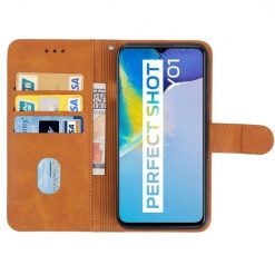 Peněženkové pouzdro Splendid case hnědé – Vivo Y01 | Levné Kryty | Levné Kryty | Levné Kryty
