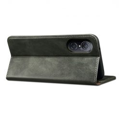 Peněženkové pouzdro Wax case zelené – Huawei Nova 9 SE | Levné Kryty | Levné Kryty | Levné Kryty
