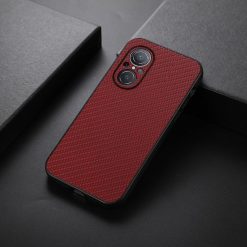 Zadní Kryt Carbon Fiber červený – Huawei Nova 9 SE | Levné Kryty | Levné Kryty | Levné Kryty