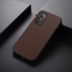 Zadní Kryt Carbon Fiber hnědý – Huawei Nova 9 SE | Levné Kryty | Levné Kryty | Levné Kryty