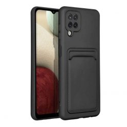 Zadní kryt Card Case černý – Samsung Galaxy A12 / M12 | Levné Kryty | Levné Kryty | Levné Kryty