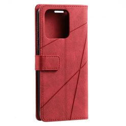 Knížkové pouzdro Rhombus červené – Xiaomi Redmi 10C | Levné Kryty | Levné Kryty | Levné Kryty