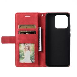 Knížkové pouzdro Rhombus červené – Xiaomi Redmi 10C | Levné Kryty | Levné Kryty | Levné Kryty