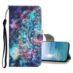 Knížkové pouzdro Trendy Cross case Hvězdná mandala – Samsung Galaxy A13 (4G) | Levné Kryty | Levné Kryty | Levné Kryty