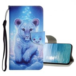 Knížkové pouzdro Trendy Cross case Malý leopard – Samsung Galaxy A13 (4G) | Levné Kryty | Levné Kryty | Levné Kryty
