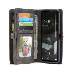Multifunkční peněženkové pouzdro CaseMe Detachable černé – Samsung Galaxy A53 5G | Levné Kryty | Levné Kryty | Levné Kryty