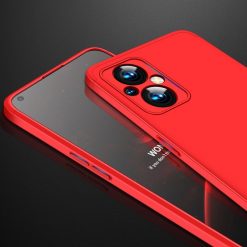 Ochranný kryt 360 Protection červený – Oppo Reno7 Lite (Reno 7 Lite) | Levné Kryty | Levné Kryty | Levné Kryty