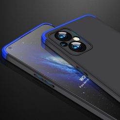 Ochranný kryt 360 Protection černo-modrý – Oppo Reno7 Lite (Reno 7 Lite) | Levné Kryty | Levné Kryty | Levné Kryty