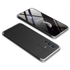 Ochranný kryt 360 Protection černo-stříbrný – Vivo V23 5G | Levné Kryty | Levné Kryty | Levné Kryty