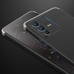 Ochranný kryt 360 Protection černo-stříbrný – Vivo V23 5G | Levné Kryty | Levné Kryty | Levné Kryty