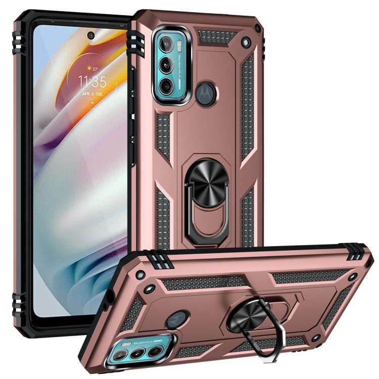 Odolný kryt Ring Armor růžový – Motorola Moto G60 | Levné Kryty | Levné Kryty | Levné Kryty