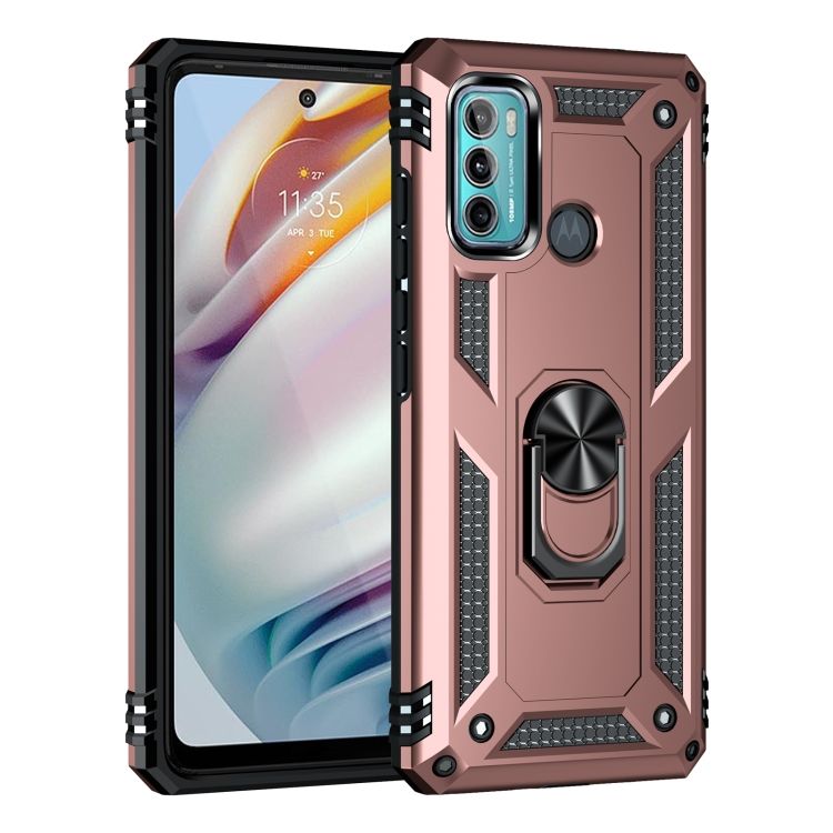 Odolný kryt Ring Armor růžový – Motorola Moto G60 | Levné Kryty | Levné Kryty | Levné Kryty