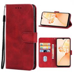 Peněženkové pouzdro Splendid case červené – Realme C31 | Levné Kryty | Levné Kryty | Levné Kryty