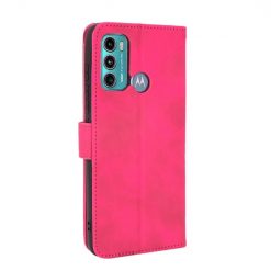 Peněženkové pouzdro Solid růžové – Motorola Moto G60 | Levné Kryty | Levné Kryty  | Levné Kryty