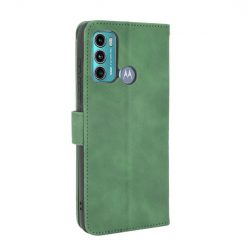 Peněženkové pouzdro Solid zelené – Motorola Moto G60 | Levné Kryty | Levné Kryty  | Levné Kryty